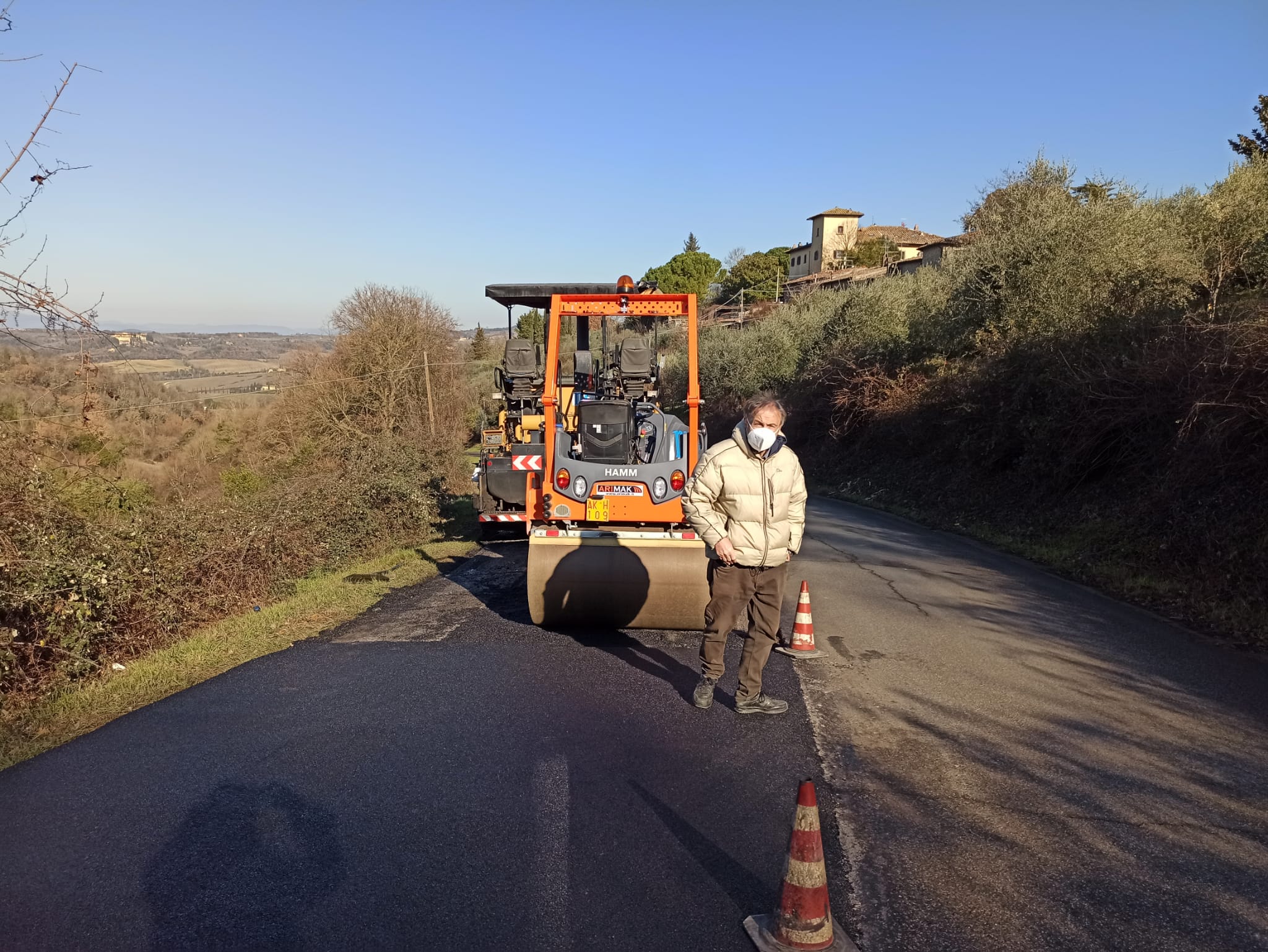 Barberino Tavernelle Conclusi Gli Interventi Di Asfaltatura Di Via