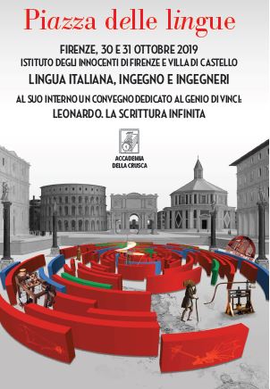 Piazza delle Lingue 2019: lingua italiana, ingegno e ingegneri