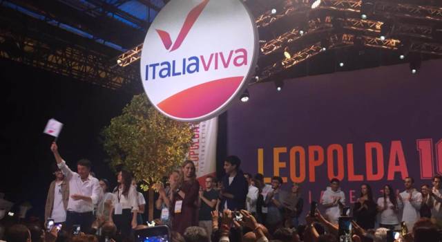 LIVE &#8211; Leopolda 10 ecco il logo di Italia Viva scelto col il referendum on line