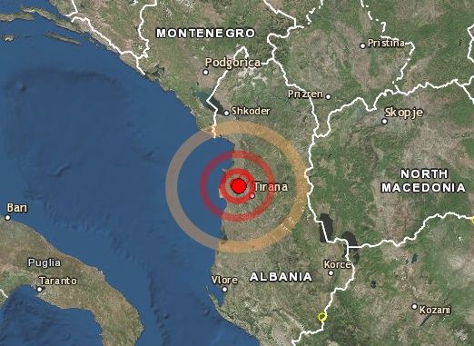 Terremoto in Albania, la Toscana mette a disposizione 149 posti letto per i più gravi