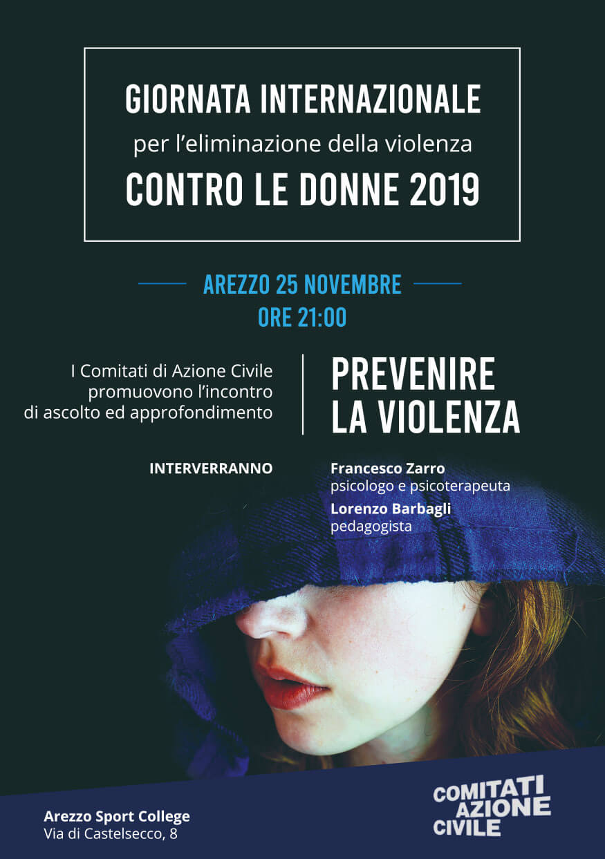 “Prevenire la violenza”, se ne parla ad Arezzo