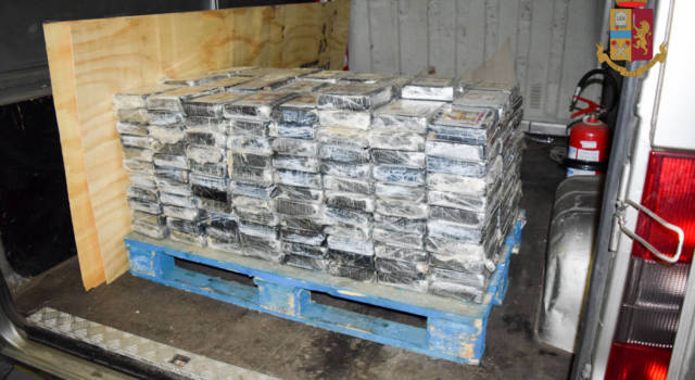 La droga viaggia in nave, sequestrati 300 kg di cocaina nel porto di Livorno