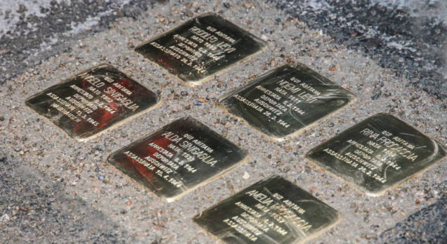Firenze. Memoria, ecco le prime pietre d&#8217;inciampo per le vittime della Shoah