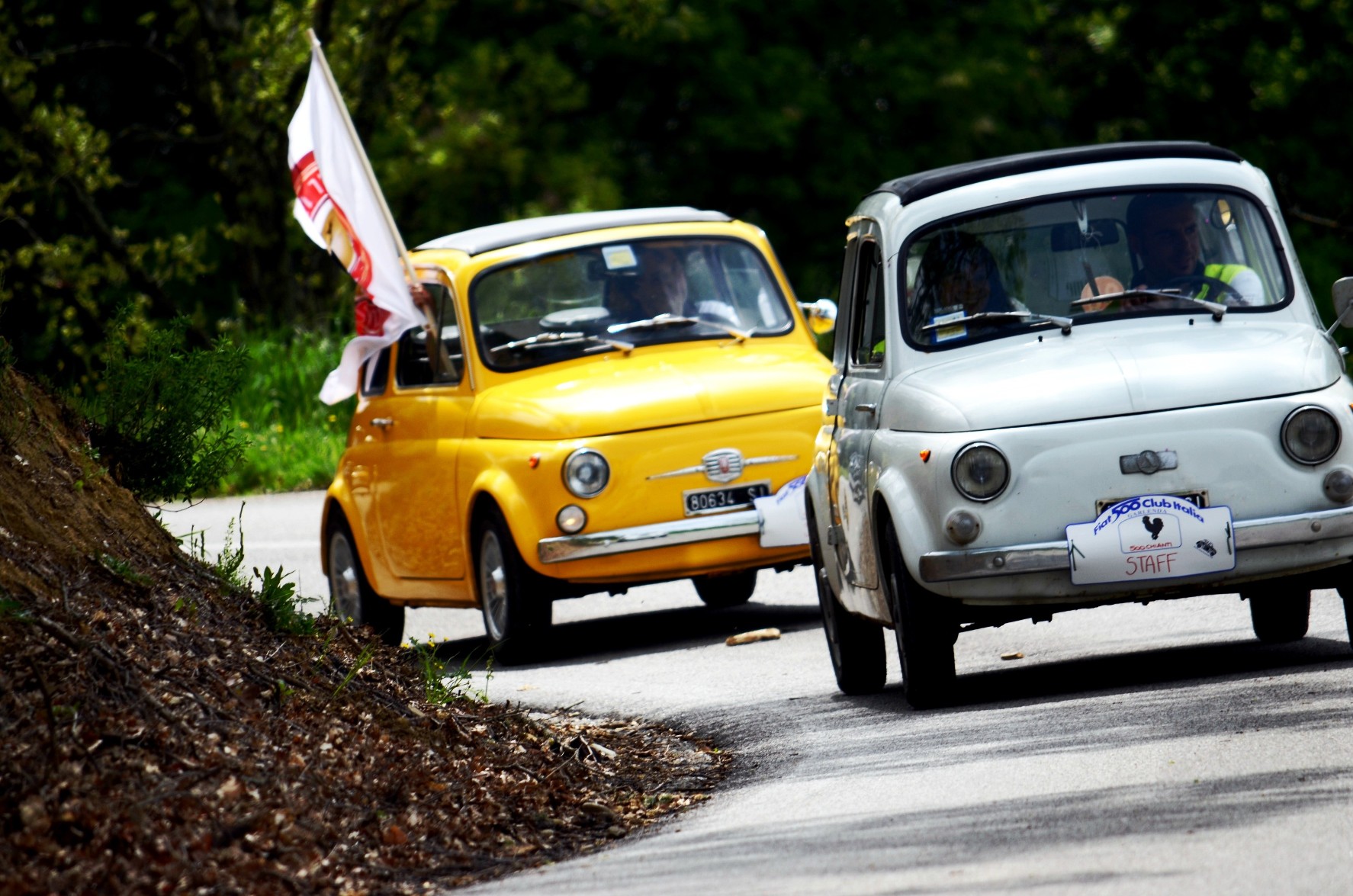 A giugno raduno di Fiat 500 a Massarosa