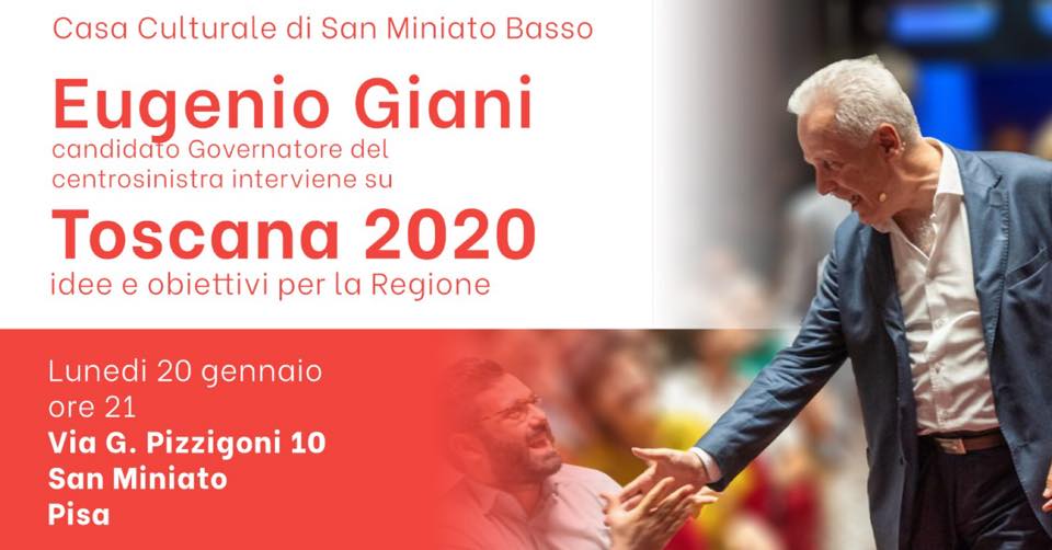 Al via la campagna elettorale regionale, domani la “prima” per Eugenio Giani