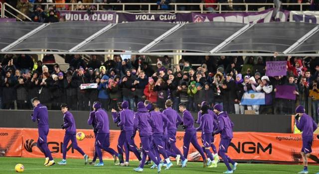 Oltre 2000 tifosi al Franchi per l&#8217;allenamento della Fiorentina