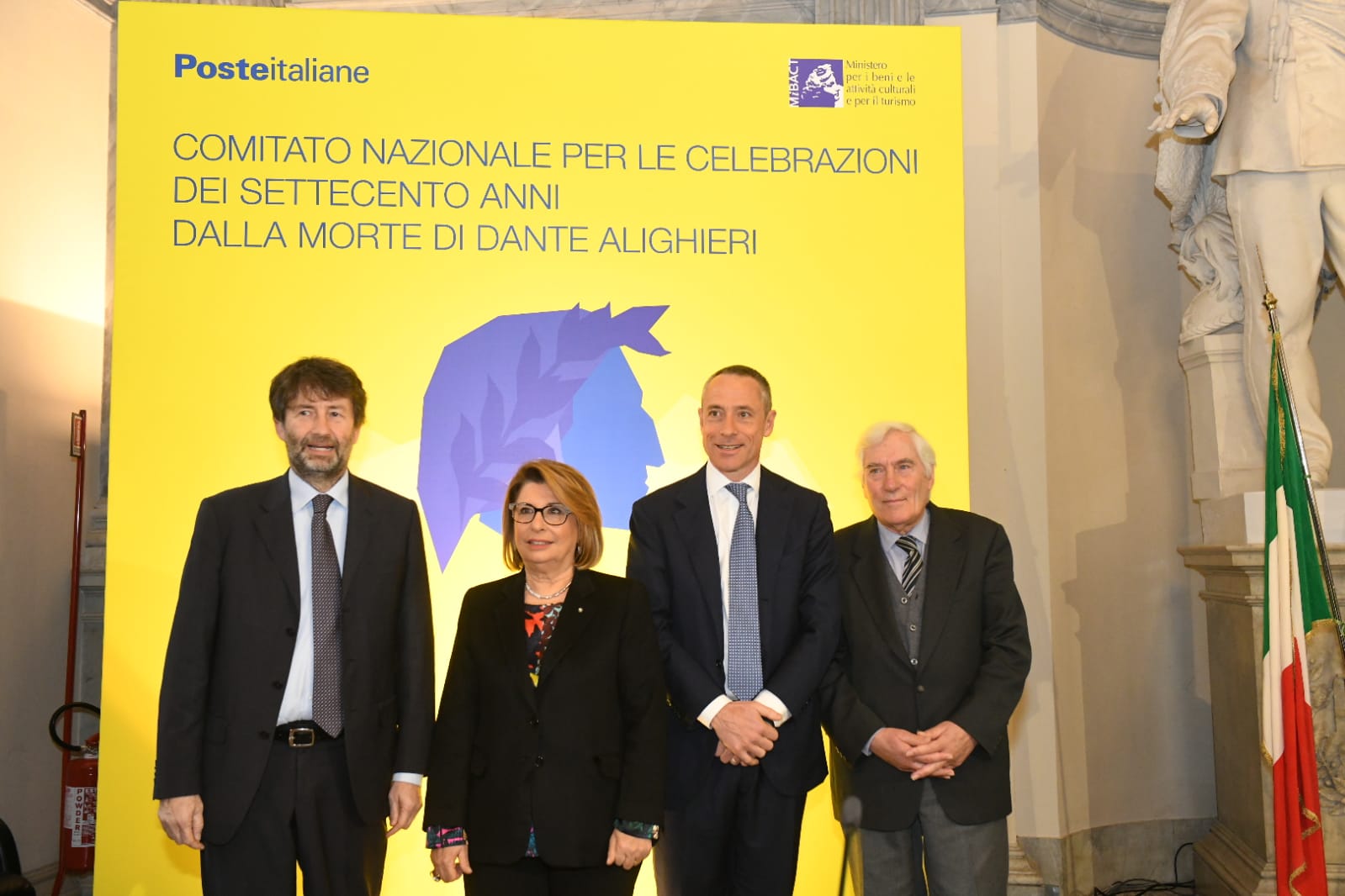 Poste Italiane sostiene le celebrazioni per i 700 anni di Dante Alighieri