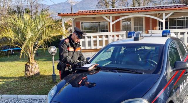 Giro di vite dei Carabinieri di Montignoso contro gli abusivismi edilizi