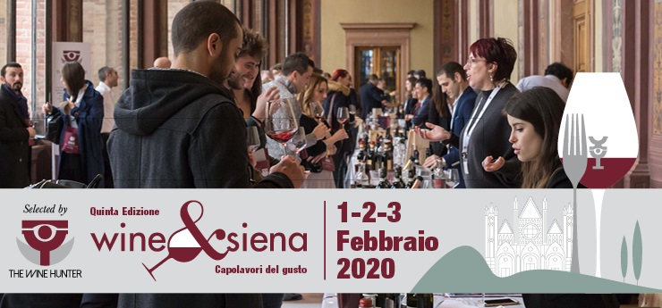 Wine&Siena dal 1 al 3 febbraio 2020