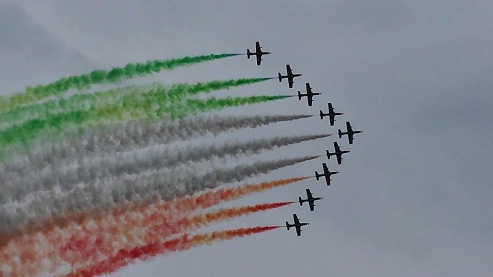 Il 5 luglio torna l’air show delle Frecce Tricolori a Marina di Massa