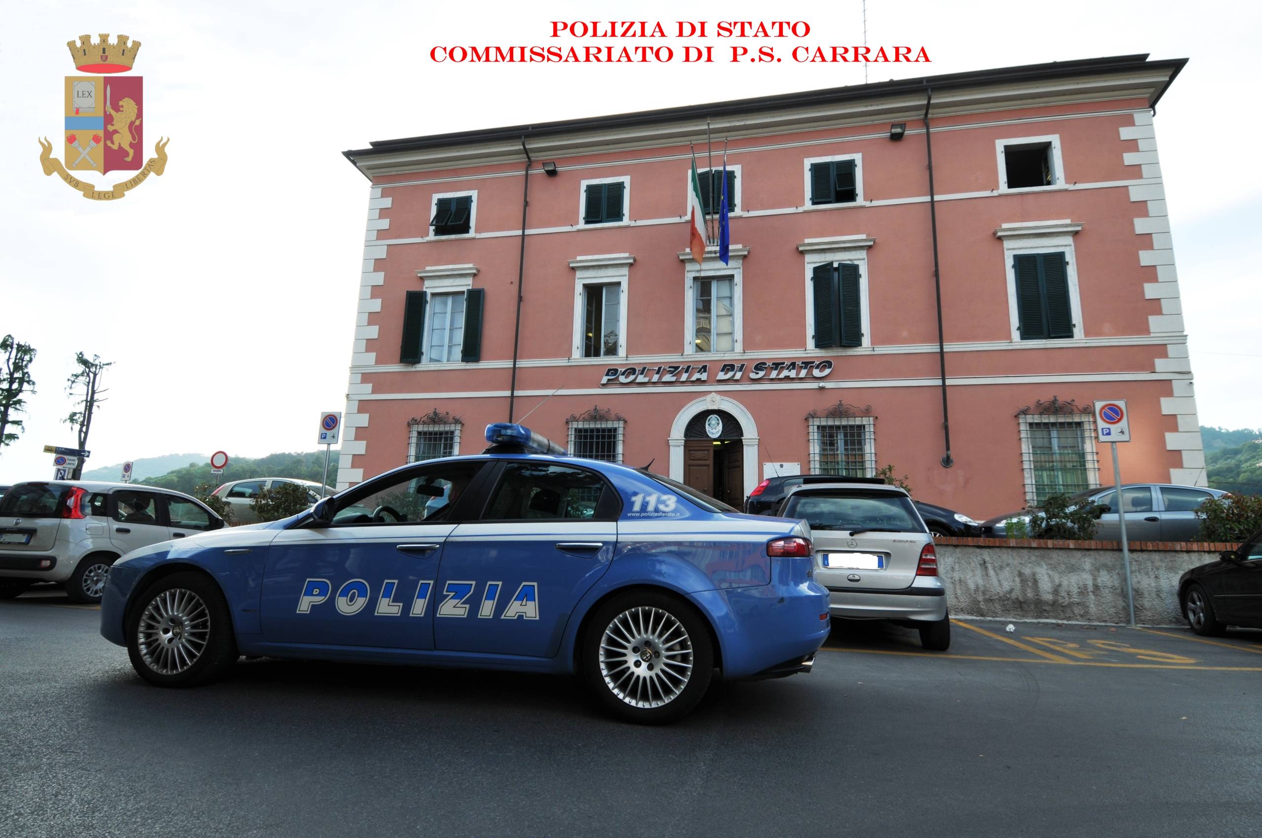 Rissa a Carrara, 5 giovani denunciati
