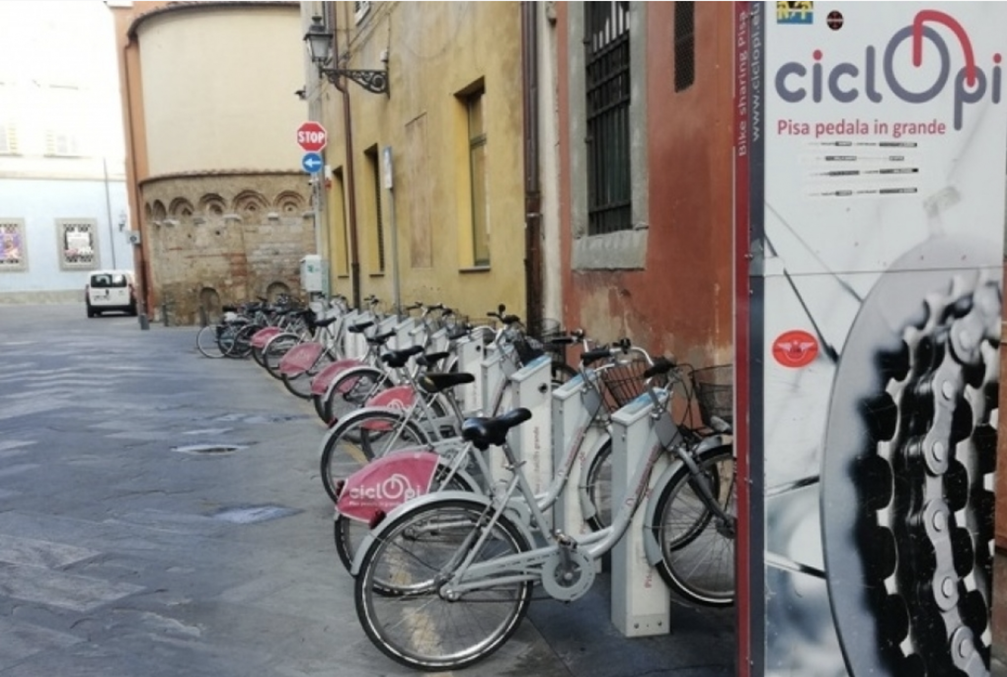 Mobilità dolce, a Pisa si incrementa il bike sharing