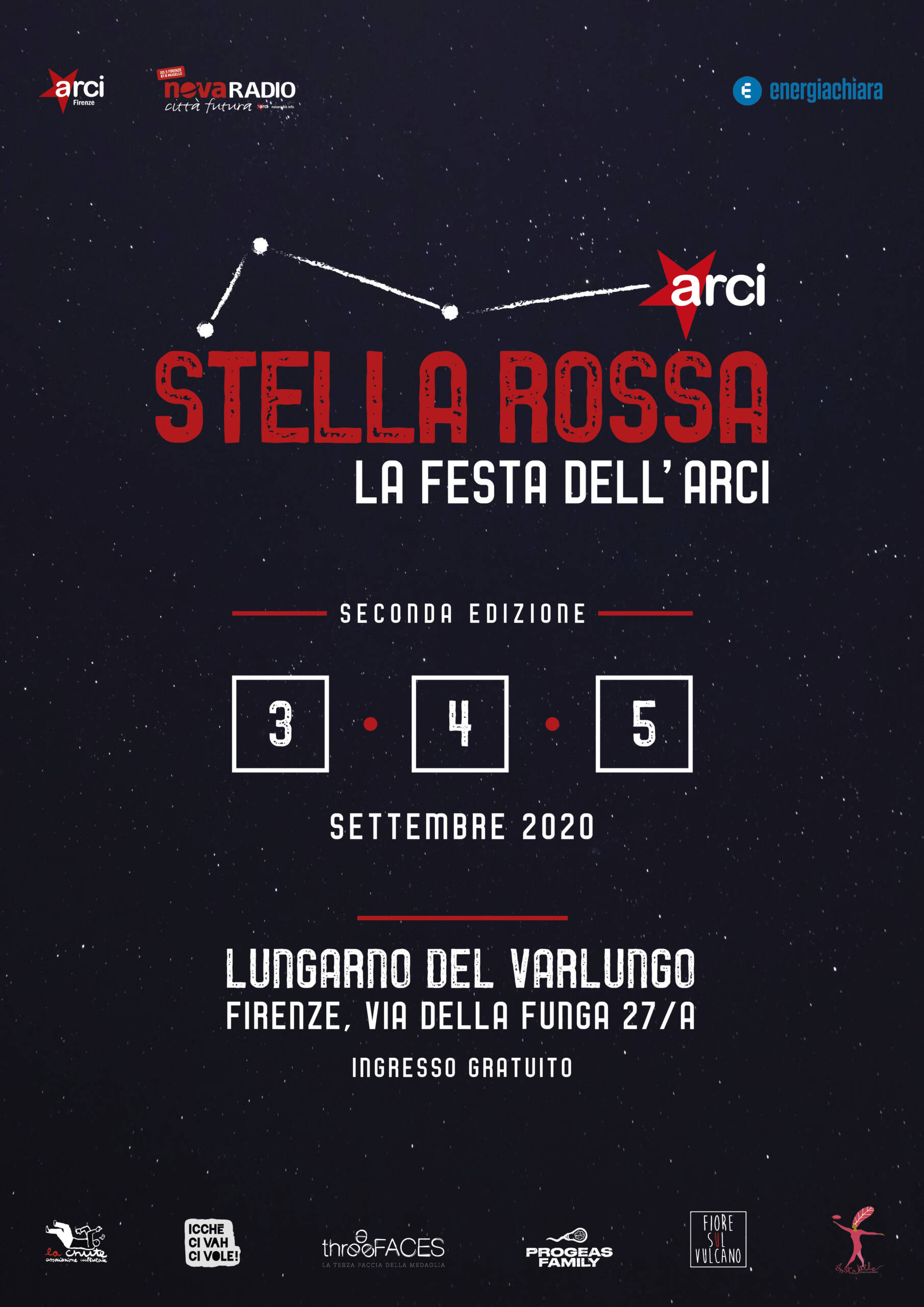 Da giovedì torna “Stella Rossa” la festa dell’Arci di Firenze