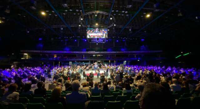 Grande festa al Nelson Mandela Forum per l&#8217;elezione di Eugenio Giani