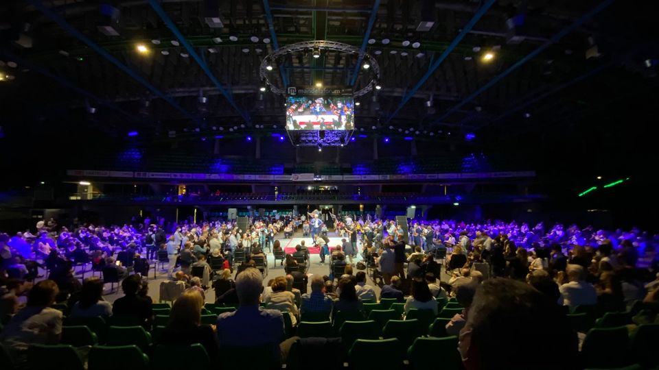 Grande festa al Nelson Mandela Forum per l’elezione di Eugenio Giani