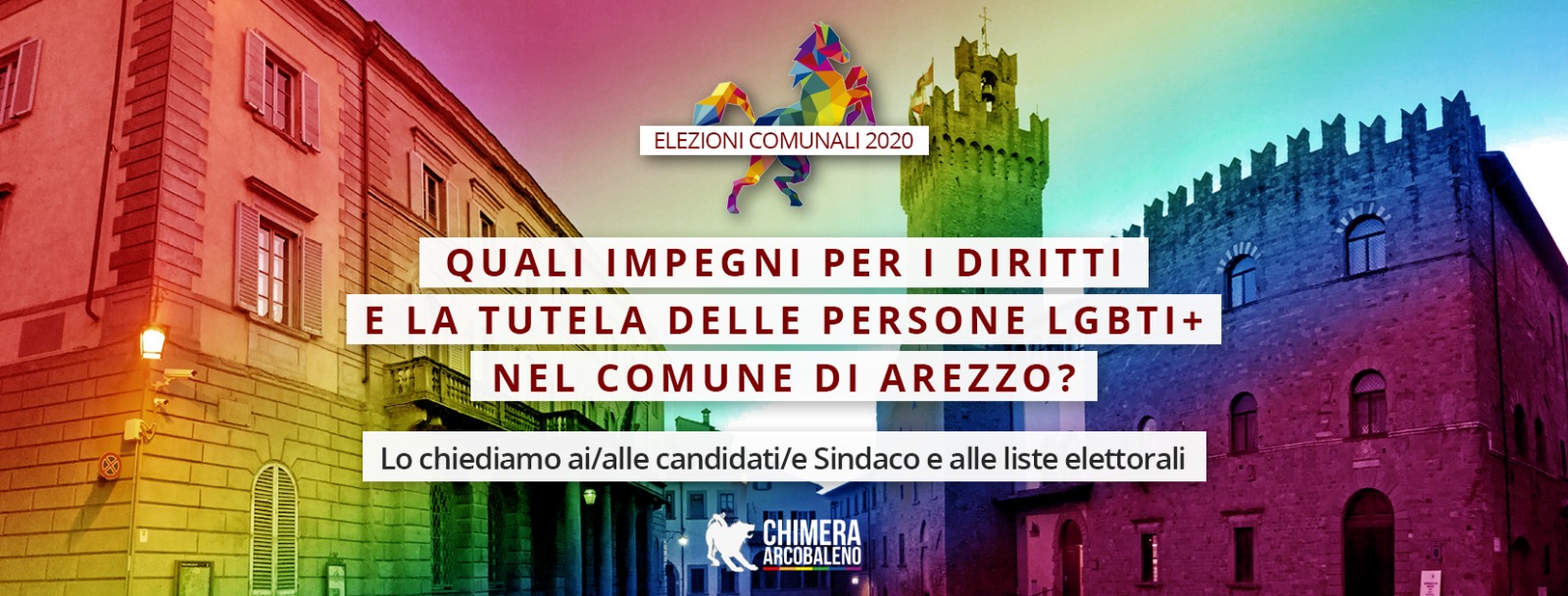 Quali impegni per i diritti e la tutela delle persone LGBTI+ di Arezzo?