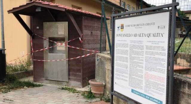Chianti: dopo gli atti vandalici il fontanello di San Polo torna ad erogare acqua liscia e con le bollicine