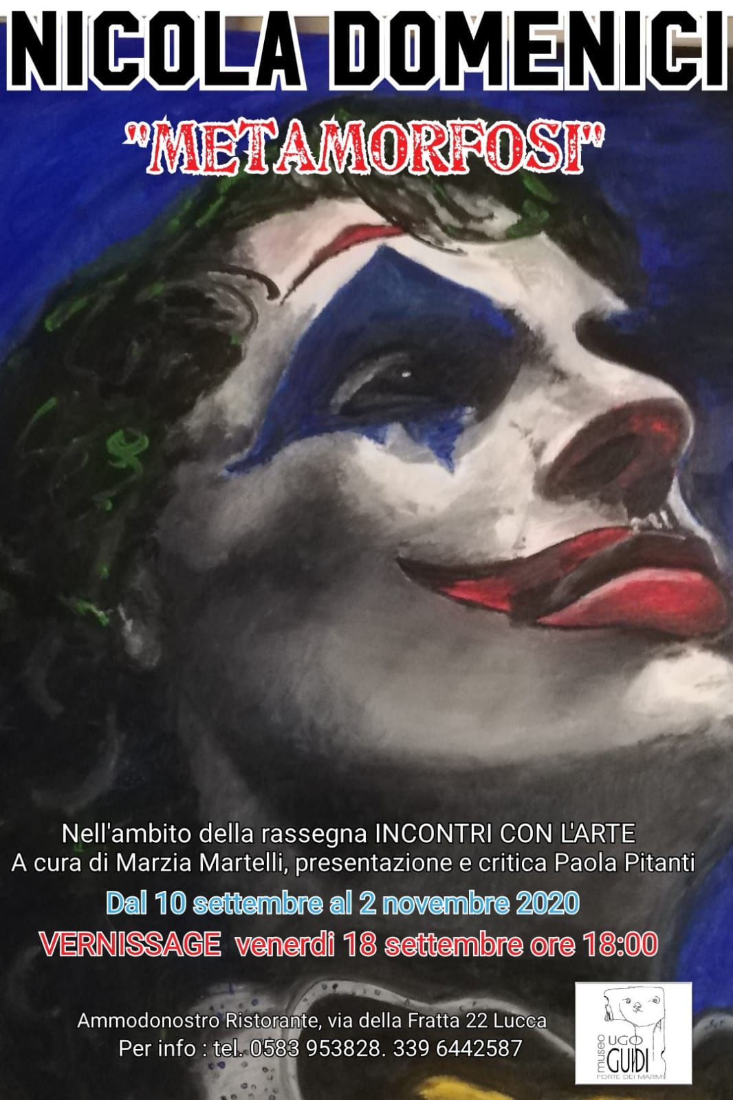 METAMORFOSI, mostra a Lucca dell’ artista viareggino Nicola Domenici