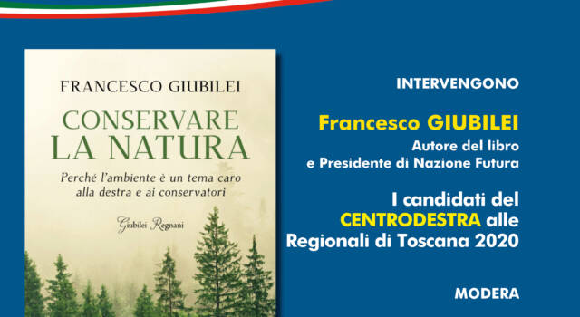 “Conservare la Natura”, il nuovo libro di Francesco Giubilei a Firenze il prossimo 16 settembre