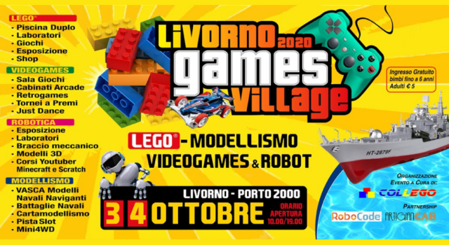 Livorno, al Terminal Crociere il Games Village 2020