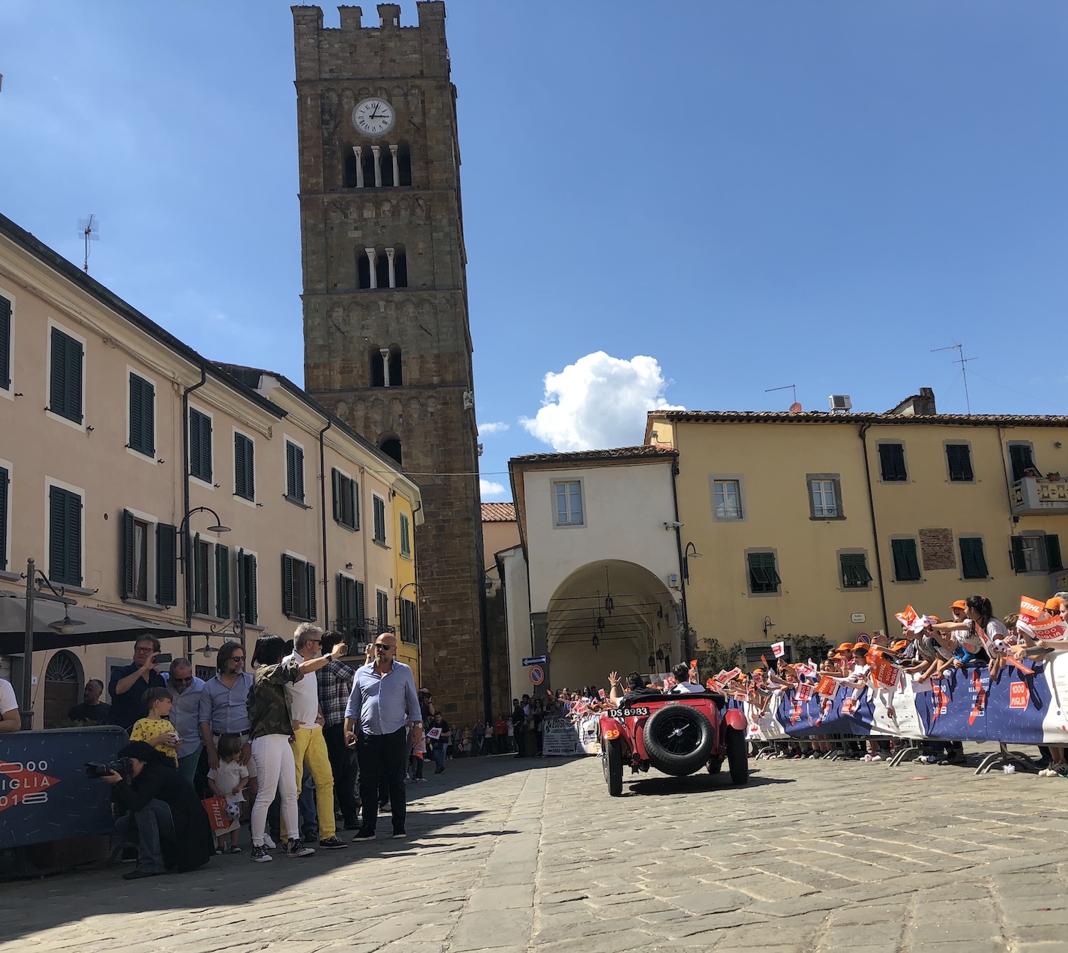 Altoscio, fervono i preperativi per il passaggio delle 1000 Miglia