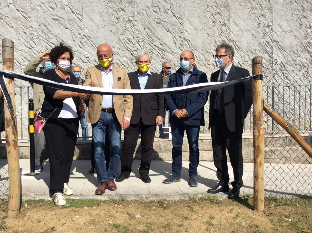 Siena, inaugurata l’area ludica pubblica a Taverne D’Arbia