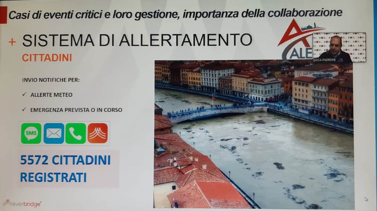 Pisa, modello di riferimento per la gestione delle emergenze