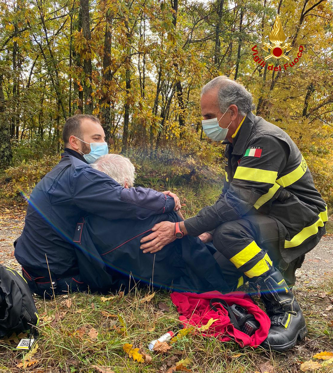 Ritrovato a Piteglio L’uomo di 80 anni disperso nel bosco