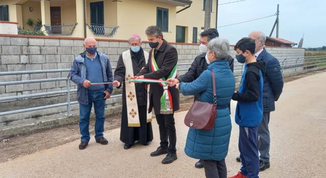 Inaugurata la pista ciclopedonale a Vecchiano