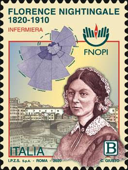 FNOPI, un francobollo dedicato a Florence Nightingale e a tutti gli infermieri