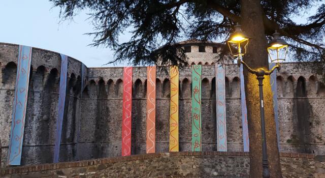 La Fortezza della Pace: gli arcobaleni di Dale alla Fortezza di Sarzana