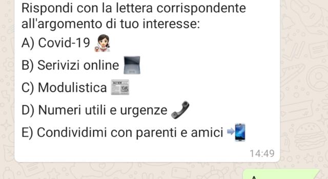Covid-19, in Toscana si sperimenta l’assistente virtuale di WhatsApp