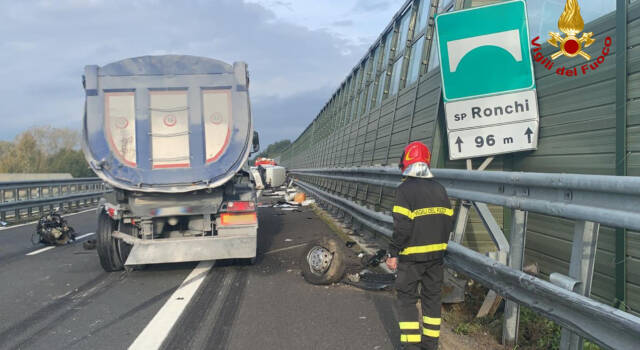 Incidente sulla A 12, un ferito