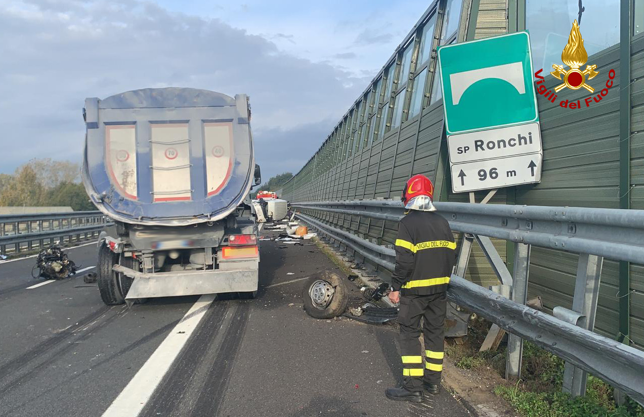 Incidente sulla A 12, un ferito