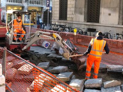 Pisa, lavori in centro storico per rifare il look alla città