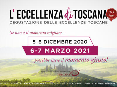 Vino, ‘Eccellenza di Toscana’ slitta a marzo