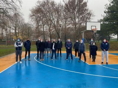 Prato, un nuovo campo da basket per il progetto Riversibility