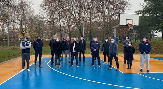 Prato, un nuovo campo da basket per il progetto Riversibility