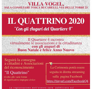 Il Quartiere 4 del Comune di Firenze conferisce il “quattrino” al giornalista  Giancarlo Passarella