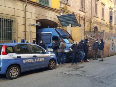 Pisa, sgombero della Zona Rossa alla Limonaia