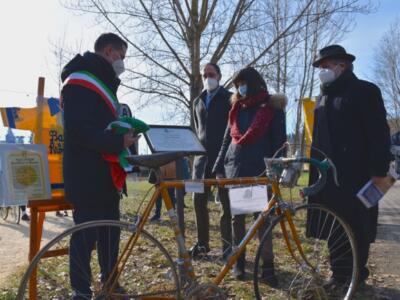 Intitolata a Gino Bartali “Giusto tra le Nazioni” la pista ciclabile di Grassina