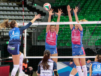 Pallavolo: il Bisonte ci prova ma il Monza è troppo forte