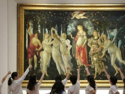 Uffizi, “Aspettando Primavera”: tornano le sale virtuali per bambini