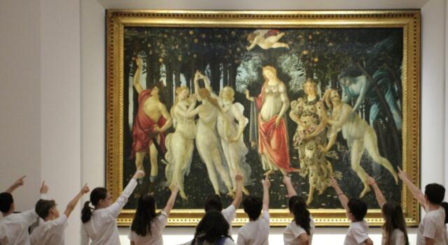 Uffizi, &#8220;Aspettando Primavera&#8221;: tornano le sale virtuali per bambini