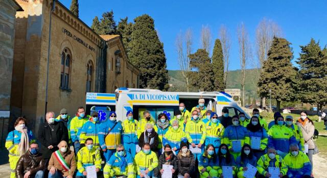 Festa alla Misericordia per i volontari e l&#8217;arrivo di una nuova ambulanza