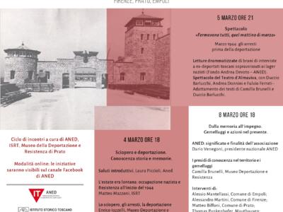 “Marzo 1944”, le iniziative online per ricordare gli scioperi e le deportazioni