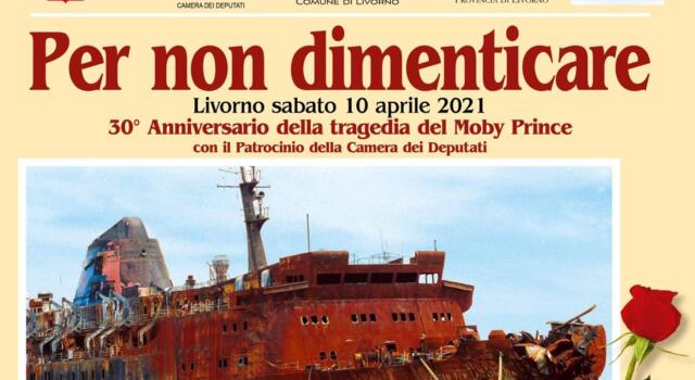 Sabato 10 aprile celebrazioni 30 anni tragedia Moby Prince