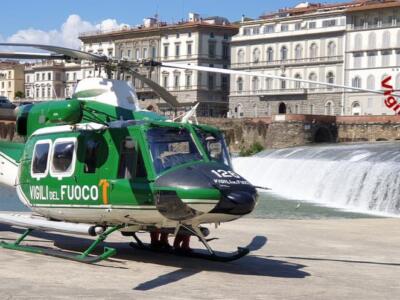 Firenze: un disperso in Arno. I Vigili del Fuoco al lavoro