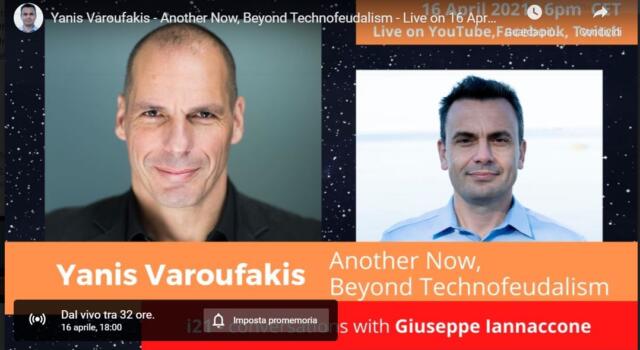 Yanis Varoufakis e la sua visione di un mondo alternativo