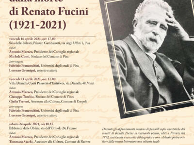 Ciclo di incontri “Cento anni dalla morte di Renato Fucini